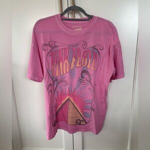 American Eagle Outfitters Pink Floyd Graphic Tee in Pink